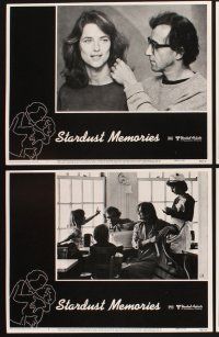 3f717 STARDUST MEMORIES 8 LCs '80 directed by Woody Allen, Charlotte Rampling, Jessica Harper