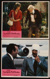 3f795 TRAIL OF THE PINK PANTHER 8 LCs '82 Peter Sellers, Blake Edwards, pretty Joanna Lumley!