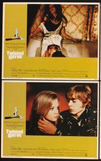 3f798 TWISTED NERVE 8 LCs '69 Hayley Mills, Billie Whitelaw, Roy Boulting English horror!