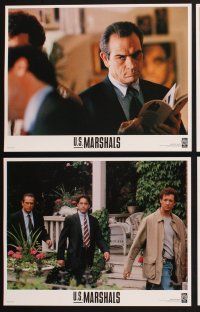 3f799 U.S. MARSHALS 8 LCs '98 Tommy Lee Jones, Wesley Snipes, Robert Downey Jr.