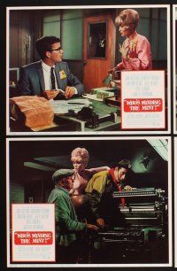 3f853 WHO'S MINDING THE MINT 8 LCs '67 Jim Hutton, Dorothy Provine, Milton Berle, Joey Bishop