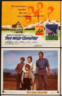 3f108 WILD COUNTRY 9 LCs '71 Disney, artwork of Vera Miles, Ron Howard and brother Clint Howard!