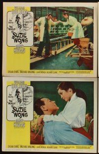 3f866 WORLD OF SUZIE WONG 8 LCs '60 William Holden was the first man that Nancy Kwan ever loved!