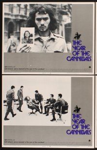3f873 YEAR OF THE CANNIBALS 8 LCs '71 Cavani's I Cannibali, Britt Ekland, Pierre Clementi!
