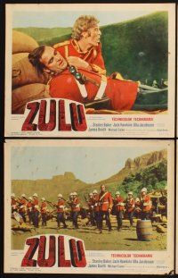3f883 ZULU 8 LCs '64 Stanley Baker & Michael Caine classic, dwarfing the mightiest!