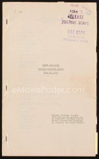 3g147 ELMER & ELSIE release dialogue script July 17, 1934, screenplay by Humphrey Pearson!