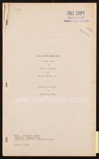 3g159 PHANTOM PRESIDENT script July 15, 1932, screenplay by Harlan Thompson & George Marion Jr.