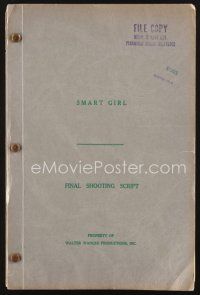 3g164 SMART GIRL final shooting script May 29, 1935 screenplay by Wilson Collison & Frances Hyland!