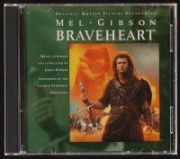 3g302 BRAVEHEART soundtrack CD '95 original motion picture score by James Horner!
