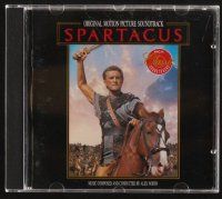 3g328 SPARTACUS soundtrack CD '91 original score composed & conducted by Alex North!