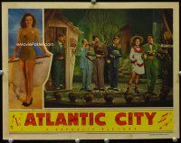 3h154 ATLANTIC CITY LC '44 sexy full-length Constance Moore in border, top stars on stage!
