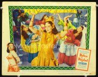 3h159 BABES IN BAGDAD LC #3 '52 pretty Paulette Goddard as dancing Arabian harem girl!