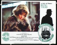 3h175 BEING THERE LC #8 '80 close up of Shirley MacLaine in a story of chance!