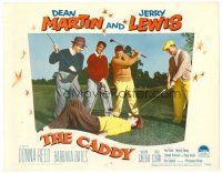 3h219 CADDY LC #7 '53 Dean Martin & golfers tee off from terrified Jerry Lewis' mouth!