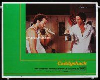 3h220 CADDYSHACK int'l LC #4 '80 classic image of Chevy Chase drinking as Bill Murray smokes dope!