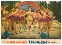 3h221 CALAMITY JANE LC #4 '53 lots of sexy showgirls on stage in skimpy outfits!
