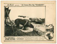 3h298 DETECTIVE K-9 LC '26 close up of Fearless the Famous Police Dog helping unconscious man!
