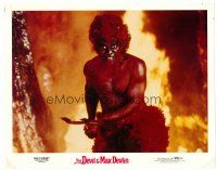 3h299 DEVIL & MAX DEVLIN LC '81 Disney, great close up of satyr in the fiery pits of Hell!