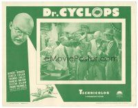3h306 DOCTOR CYCLOPS LC R58 Ernest B. Schoedsack, Albert Dekker grabbed by two men!