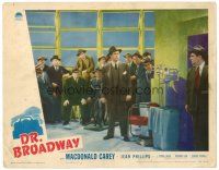 3h317 DR. BROADWAY LC '42 Macdonald Carey is a doctor who helps show people & solves crimes!