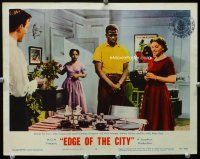 3h333 EDGE OF THE CITY LC #6 '57 John Cassavetes, Sidney Poitier, Ruby Dee, Kathleen Maguire
