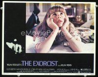 3h346 EXORCIST LC #8 '74 William Friedkin, Linda Blair can't figure out what's wrong with her!