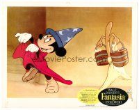 3h349 FANTASIA LC R60s Disney, sorcerer's apprentice Mickey Mouse makes broom do his work!