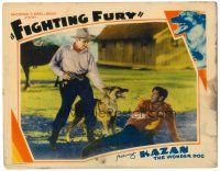 3h357 OUTLAW'S HIGHWAY LC R35 Kazan The Wonder Dog helps master Hoot Gibson catch the bad guy!