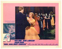 3h459 HUSH...HUSH, SWEET CHARLOTTE LC #7 '65 crazy Bette Davis dancing at masquerade party!