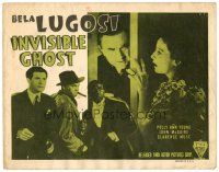 3h038 INVISIBLE GHOST TC R49 Bela Lugosi, Clarence Muse, Polly Ann Young, horror!