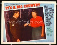 3h482 IT'S A BIG COUNTRY LC #2 '51 Marjorie Main gets letter from young soldier!