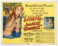 3h044 LIANE JUNGLE GODDESS TC '58 super sexy mostly naked 16 year-old blonde Marion Michaels!