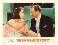 3h565 MGM'S BIG PARADE OF COMEDY LC #6 '64 Greta Garbo has drinks w/Melvyn Douglas from Ninotchka!