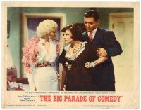 3h566 MGM'S BIG PARADE OF COMEDY LC #8 '64 Clark Gable, ex-girlfriend & pretty Jean Harlow!