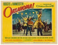 3h601 OKLAHOMA Fox LC #7 '56 Gordon MacRae, Shirley Jones, Rodgers & Hammerstein musical!