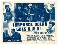 3h067 RENDEZVOUS WITH ANNIE TC R51 Eddie Albert, Faye Marlowe, Corporal Dolan Goes A.W.O.L.!
