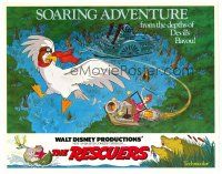 3h068 RESCUERS TC '77 Disney mouse mystery adventure cartoon from the depths of Devil's Bayou!