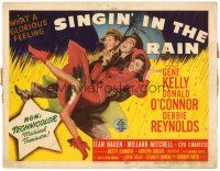 3h001 SINGIN' IN THE RAIN TC '52 Gene Kelly, Donald O'Connor, Debbie Reynolds, classic musical!