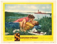 3h745 SUMMERTIME LC #5 '55 spinster Katharine Hepburn finds love with Italian Rosanno Brazzi!