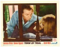 3h762 TERM OF TRIAL LC #7 '62 teacher Laurence Olivier has an affair w/youngest girl in his class!
