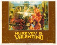 3h841 VALENTINO LC #5 '77 close up of Rudolph Nureyev & sexy Michelle Phillips!