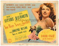 3h115 YOU WERE NEVER LOVELIER TC '42 fantastic close up of sexiest Rita Hayworth!