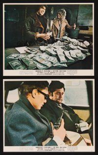3j855 $ 2 color 8x10 stills '71 bank robbers Warren Beatty & Goldie Hawn!