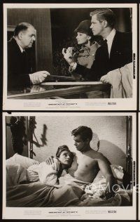 3j364 BREAKFAST AT TIFFANY'S 4 set 1 8x10 stills R65 George Peppard & sexy elegant Audrey Hepburn!