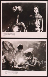 3j117 E.T. THE EXTRA TERRESTRIAL 12 8x10 stills '82 Spielberg classic, Henry Thomas, Drew Barrymore