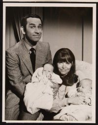 3j500 GET SMART 2 TV 7.25x9 stills '65 cool images of Don Adams & Barbara Feldon w/babies!