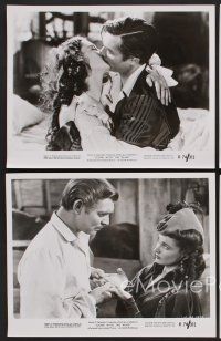 3j385 GONE WITH THE WIND 4 8x10 stills R74 Clark Gable & Vivien Leigh, all-time classic!