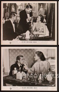3j322 INDISCREET 5 8x10 stills '58 Cary Grant & Ingrid Bergman, directed by Stanley Donen!