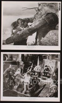 3j243 LOST CONTINENT 7 8x10 stills '68 Hammer fantasy/horror, special fx images of giant monsters!