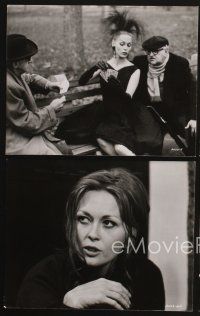 3j038 PUZZLE OF A DOWNFALL CHILD 19 7.5x9.5 stills '71 many images of sexy Faye Dunaway, Scheider!